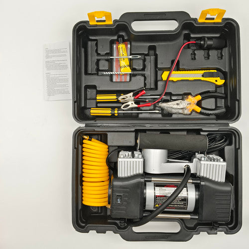 12V 150PSI Car Air Compressor Portable Tyre Deflator Inflator  4WD Car Truck