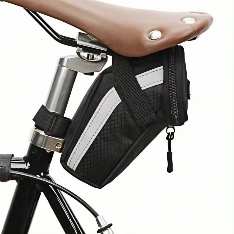 Small Storage Black Cycling Seat Tail Rear Pouch Bag Accessory