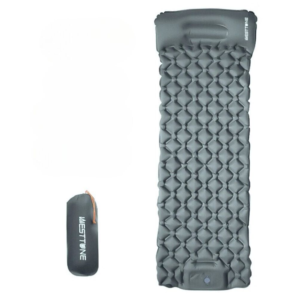 Ultralight Inflatable Camping Mattress with Built-in Pump