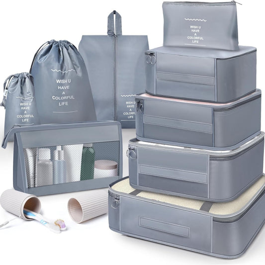 8 Pcs Travel Organizer Bag Set