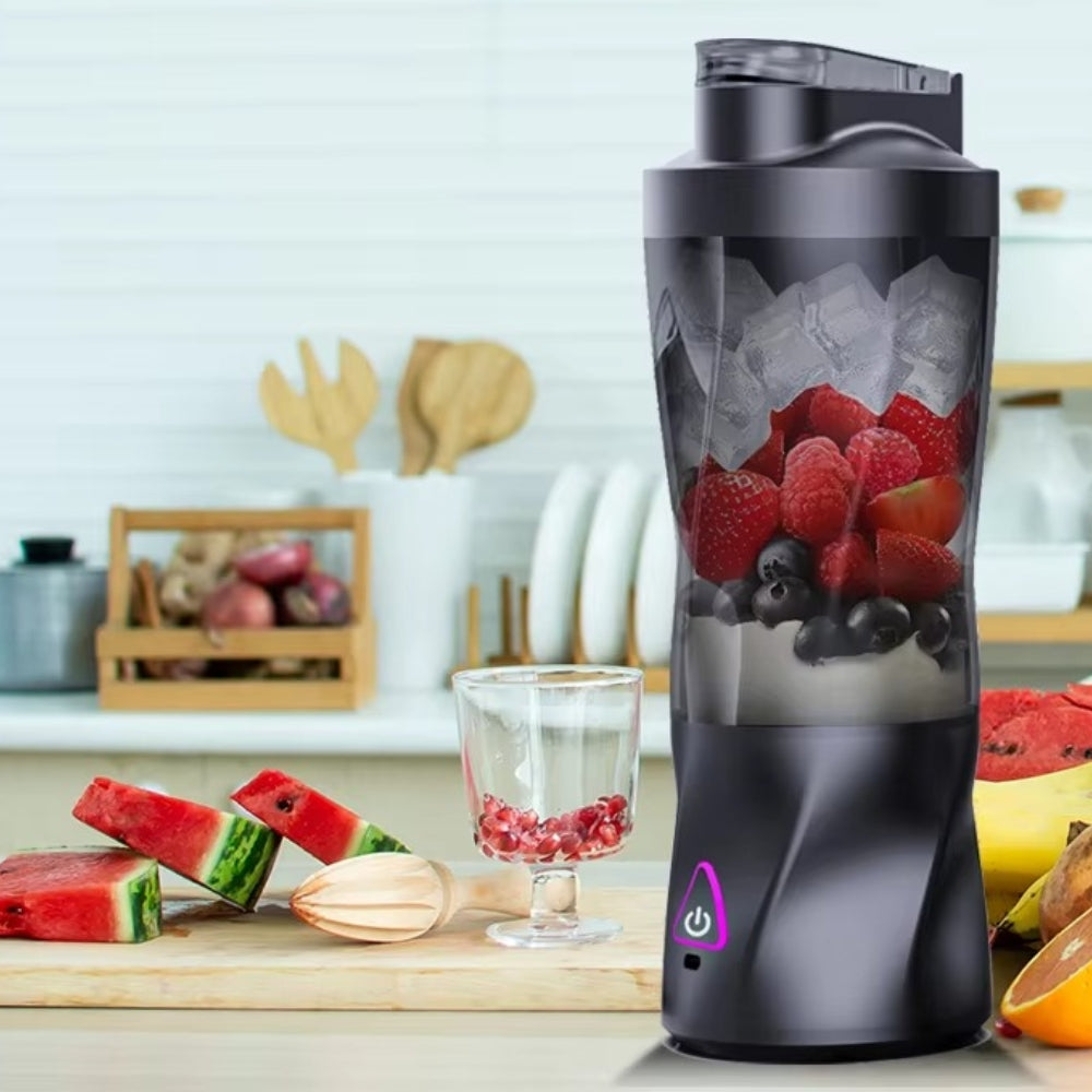 700ML Portable Electric Juicer USB Rechargeable Smoothie Blender