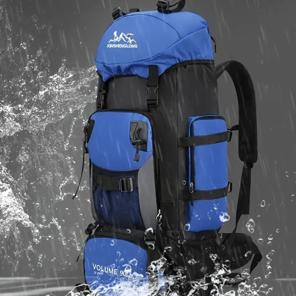 90L Waterproof Hiking Camping Backpack Trekking Travel  Bag
