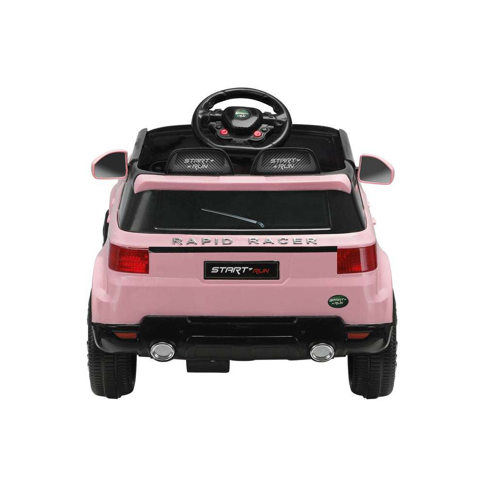 Kids Ride On Car with MP3 and LED Light 12V Pink
