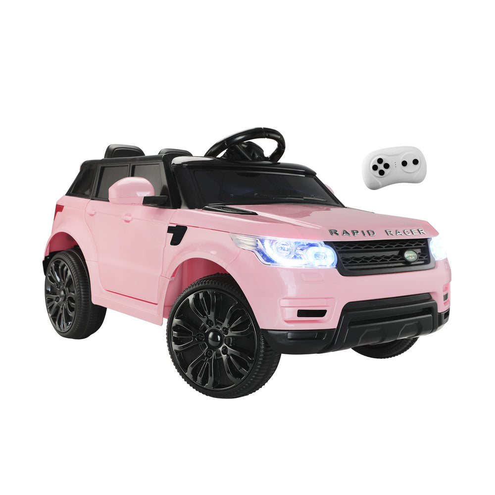 Kids Ride On Car with MP3 and LED Light 12V Pink