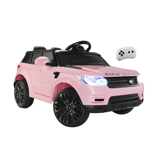 Kids Ride On Car with MP3 and LED Light 12V Pink