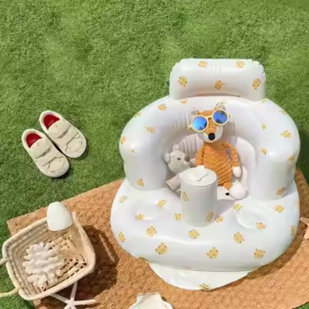 Baby Inflatable Sofa Seat Support Sitting Trainer