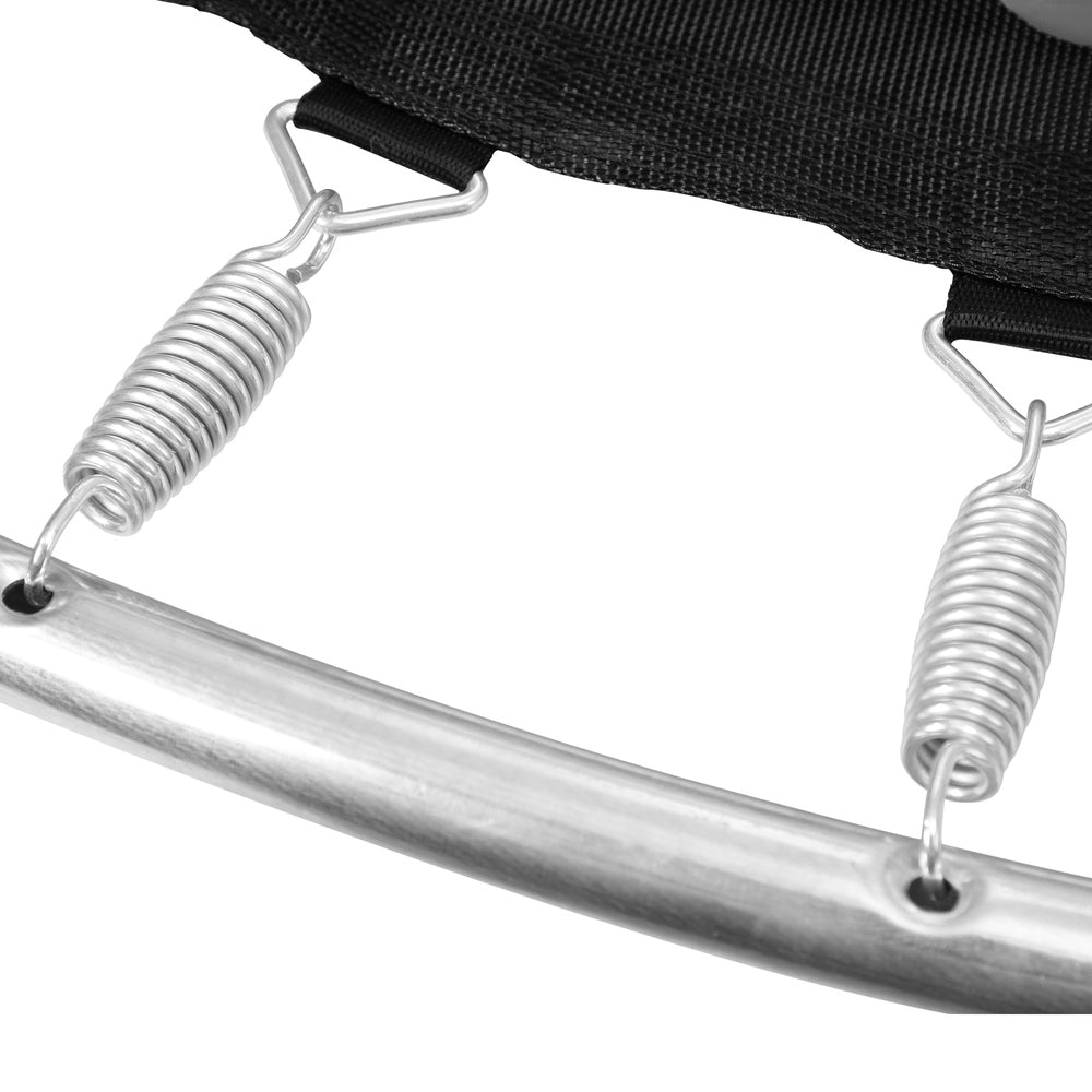 60 Inch Kids Trampoline with Safety Net Enclosure and Horizontal Bar