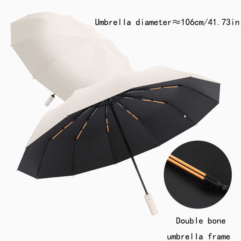 24-Bone Umbrella Strong And Durable Wind-resistant Anti-UV Sunscreen Umbrella